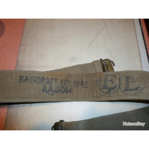 CEINTURON GB EN TOILE 1945