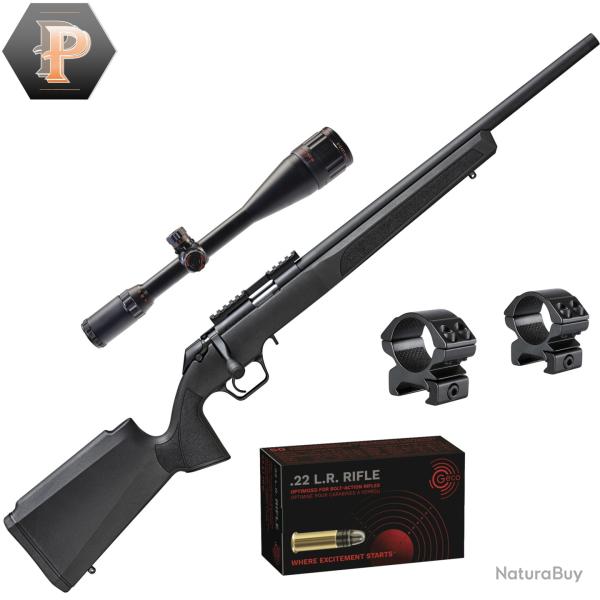 Pack Sniper ! Carabine Springfield Armory Mod: 2020 Cal.22LR + Lunette 6-24X50 + Colliers Hawke