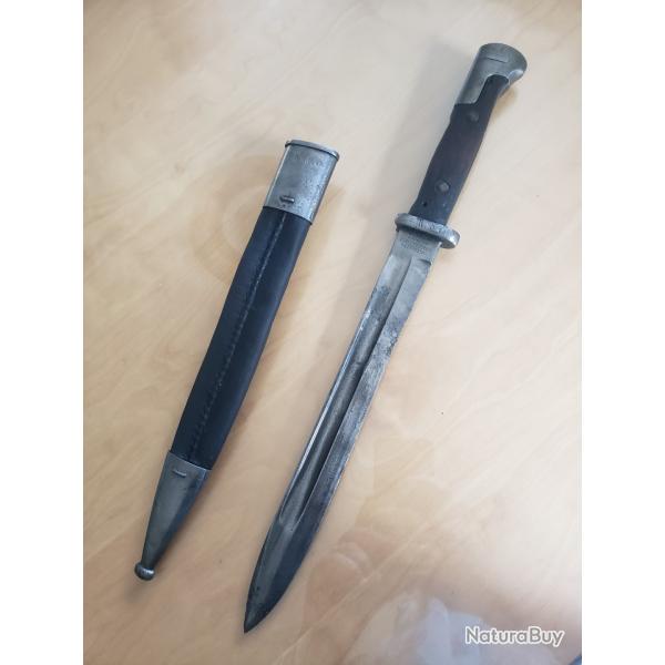 Ba�onnetteBa�onnette 1884/98 1er type, arme prussienne de 1887