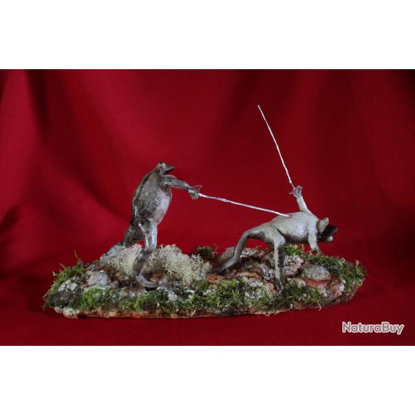 taxidermie grenouille duel crapaud taxidermy pe curiosit oditties