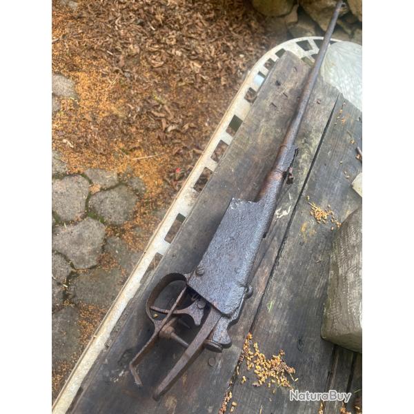 Epave fusil lebel 1886