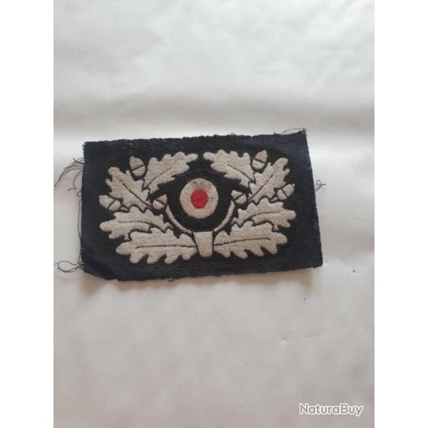 Feuille de  ch�ne panzer  Allemand WW2 ORIGINAL   A11