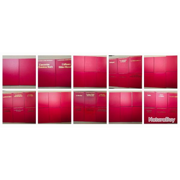 26 volumes la seconde guerre mondiale de christophe colomb militaire