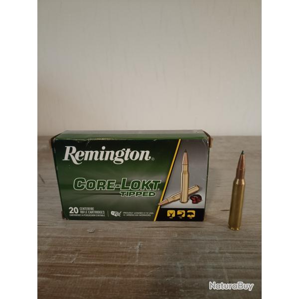boite de balle Remington Core-Lokt tipped 270win, 8.4g, 130gr