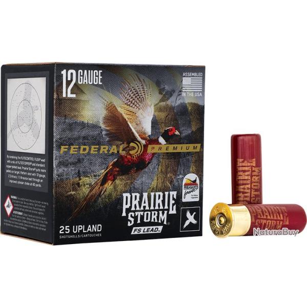 Cartouche Federal Premium Prairie Storm CALIBRE 12 76 46G Plomb