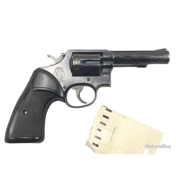 OCCASION MOD.10 - REVOLVER SMITH&WESSON MODEL 10-8 CALIBRE 38SP CANON 4" ref.3
