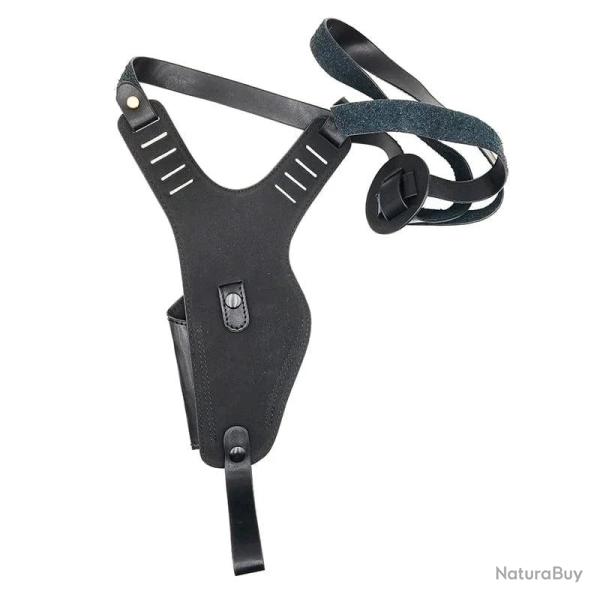 Holster d'paule pistolet JR-022 JARHEAD cuir - Noir