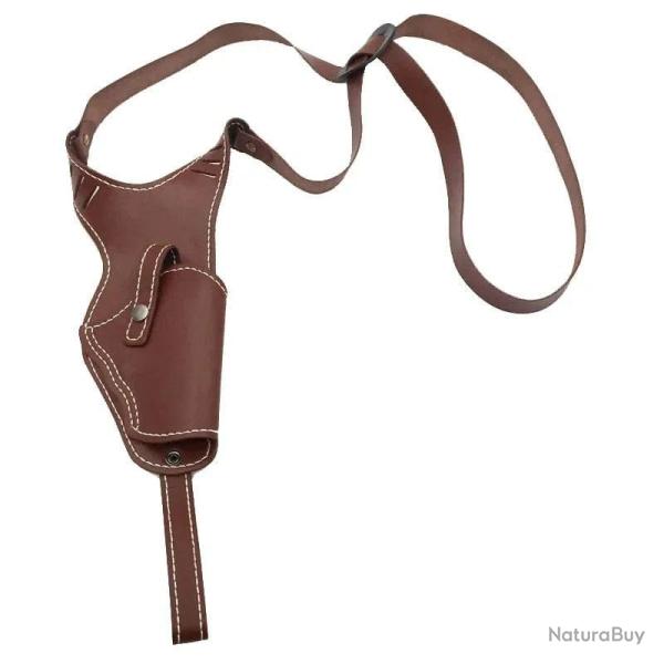Holster d'paule pistolet JR-022 JARHEAD cuir - Marron