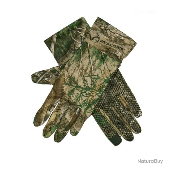 WAHOO - Gants DEERHUNTER APPROACH silicone Realtree Adapt
