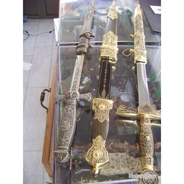 belle repliques de dagues de collection