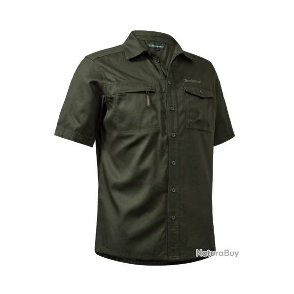 WAHOO - Chemise DEERHUNTER ATLAS Manches courtes Timber