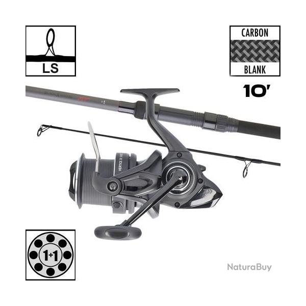Ensemble Daiwa Black Widow XT 10' Vertice 5000 LD