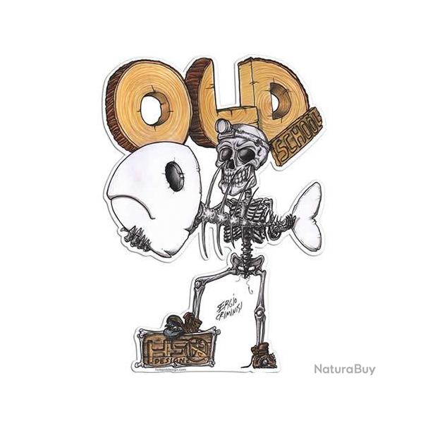 Autocollant Hotspot Design Old School 15x11cm