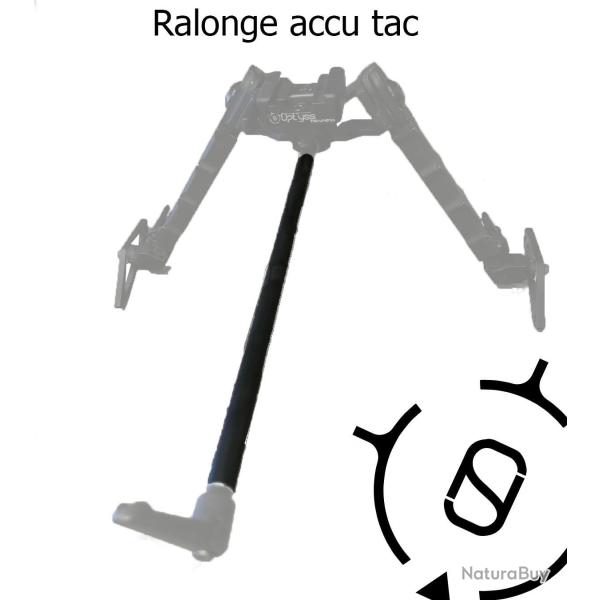 rallonge bipied accu tac finition �lectro zingu� + gaine thermo r�tractable optyss instruments