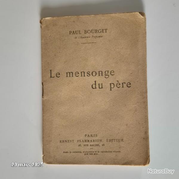 Le Mensonge Du Pre, extrait L'envers Du Dcor, Les Moreau-Janville                          Tragdi