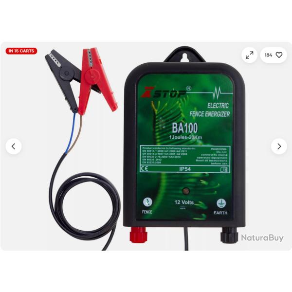 Electrificateur de cloture 12V