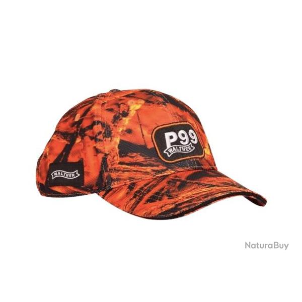 CASQUETTE CAMO ORANGE "WALTHER" P99