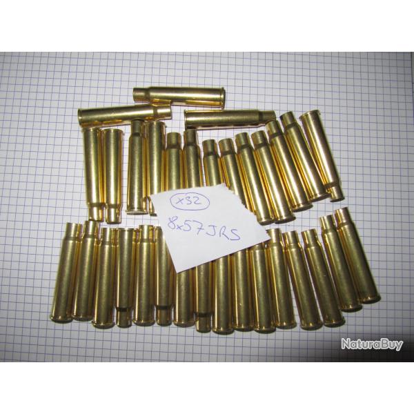 Douilles 8x57 JRS nettoy�es
