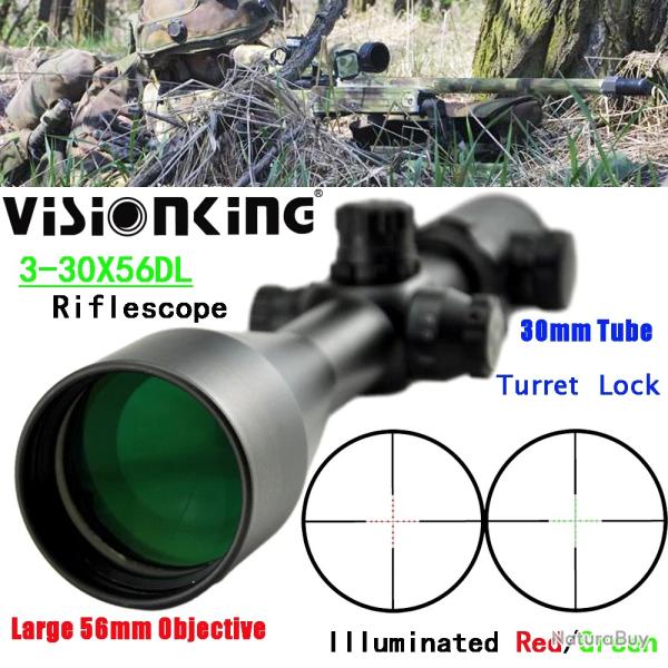 Visionking Power-Lunette de vise de chasse VS3-30x56DL Sight