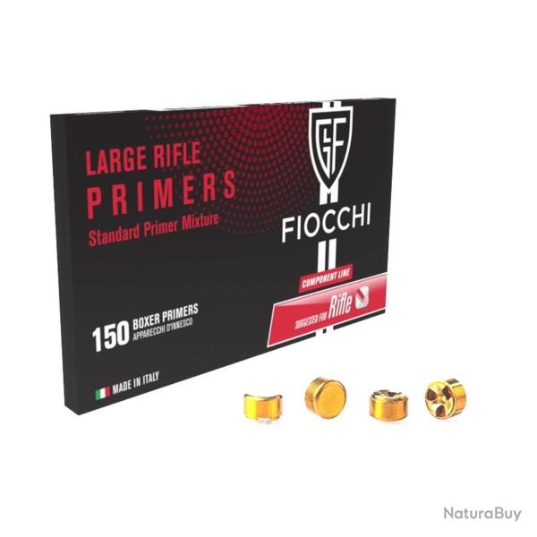 Amorces Large RIFLE FIOCCHI x150