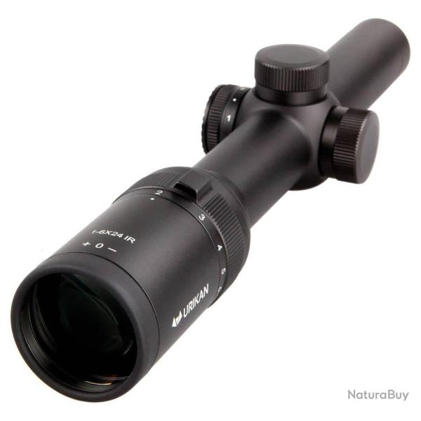 Lunette de tir Urikan Predator - Ret Lumineux German 4 3-18x56 - 1-6x24