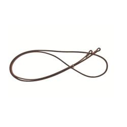 Sautoir porte corne fuzyon cuir vieilli - 110 cm Default Title