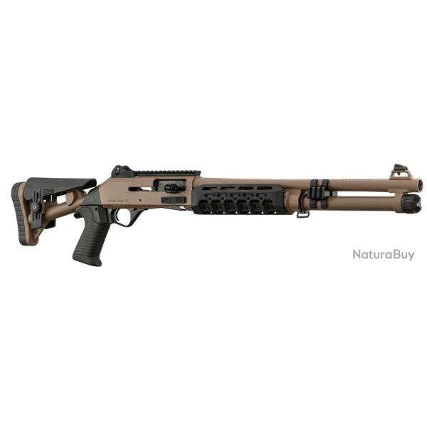 Fusil semi auto AKSA ARMS S4 EXTREME Cal. 12/76 - TAN