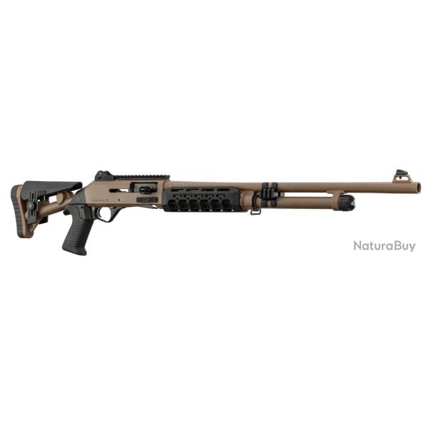Fusil semi automatique AKSA ARMS S4 EXTREME Cal. 12/76 -TAN