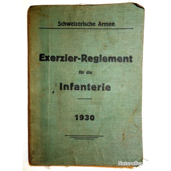 MANUEL d'INFANTERIE de l'ARMEE SUISSE DE 1930.  /9268