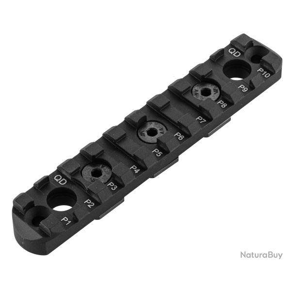 Rail Picatinny Victrix T et V pour bipied - 65x21x7.5 mm