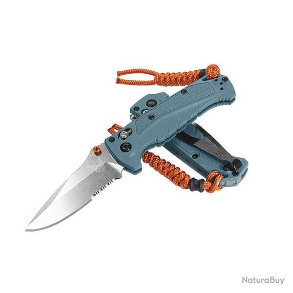 BEN18065S Couteau pliant mixte Benchmade Mini Adira