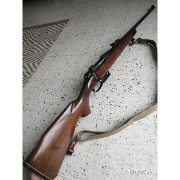 carabine BRNO FOX mod 2, 222 rem, avec hausse r�glable et sangle