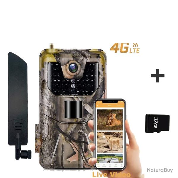 HC900Plus-32G-Camra de chasse , vido 2K, 30fps, 4G, 30MP - LIVRAISON GRATUITE !!!