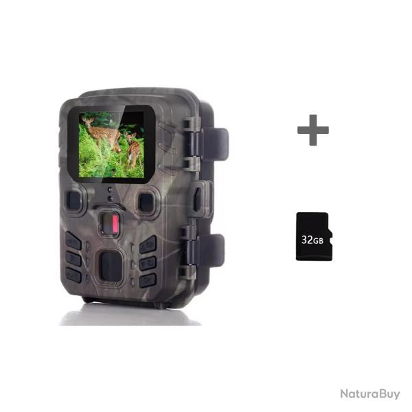 MINI301-32G Suntekcam-Cam�ra de piste avec vision nocturne , 24MP, 1080P