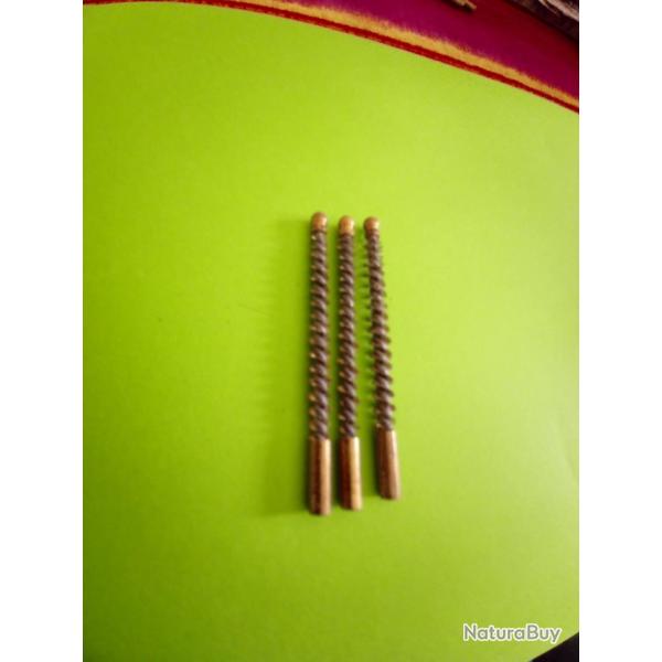Brosses laiton spirale calibre 22 REF 3
