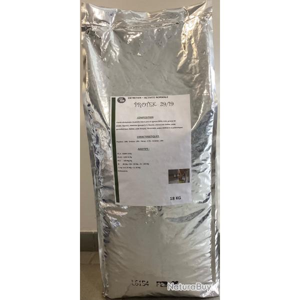Croquettes PROTEK entretien - activit� normale 18 kg