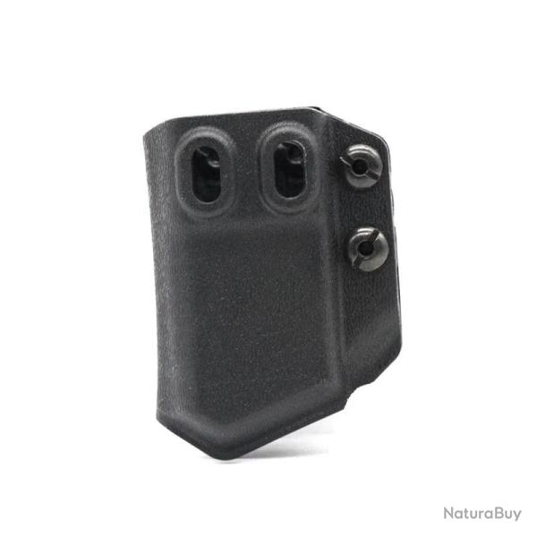Porte-chargeur IWB/OWB 9 mm/.40 CLUSGO - Noir