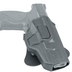 HOLSTER PADDLE RETENTION BOUTON "UMAREX" S&W M&P9