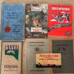 Lot de catalogues anciens