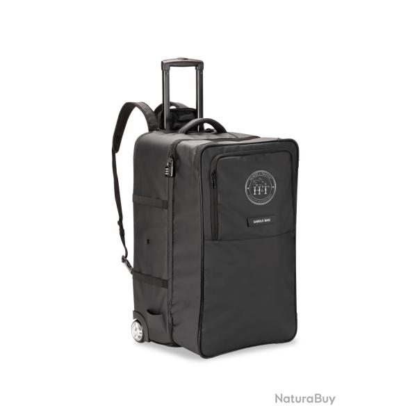 PETIT TRAVEL BAG - Sac de transport �tanche pour mat�riel d'�quitation Noir / Logo Silver