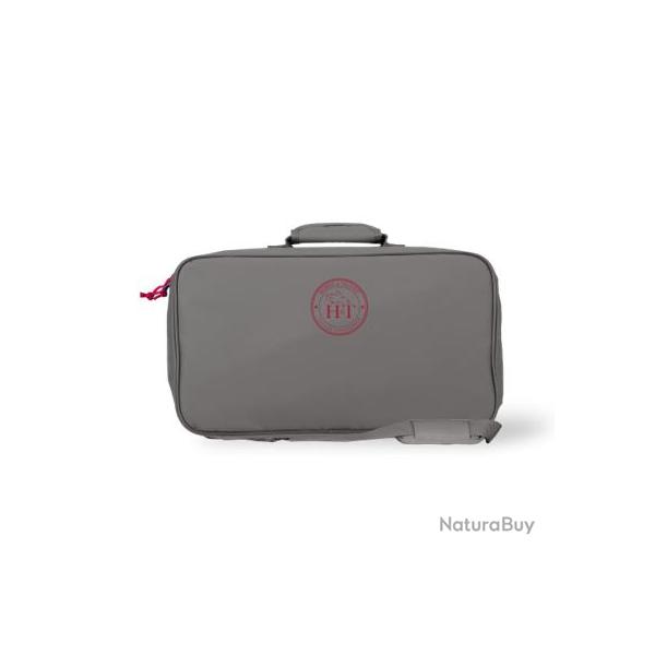 VALISE A BOTTES ET ACCESSOIRES Gris Rouge