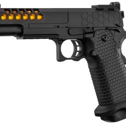 REPLIQUE GBB HI-CAPA 5.1 NOIR/GOLD GOLDEN EAGLE- CANON dor&eacute;