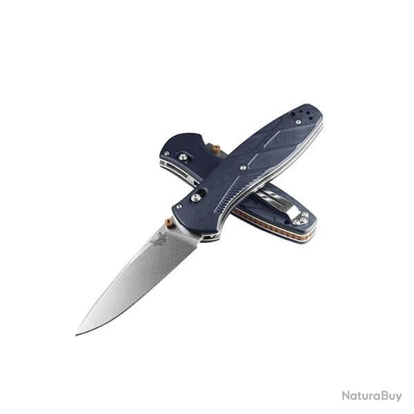 BEN581-03 couteau pliant Benchmade Barrage Bleu