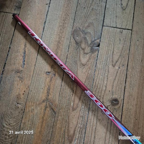 Canne  pche aux coups 3 mtres tlescopique, 3 morceaux fibre, riviera, pour le loisir du dimanche