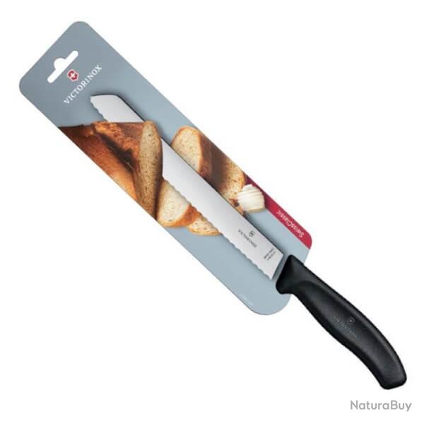 6.8633.21B Couteau � pain 21cm Victorinox Swiss Classic (carte)