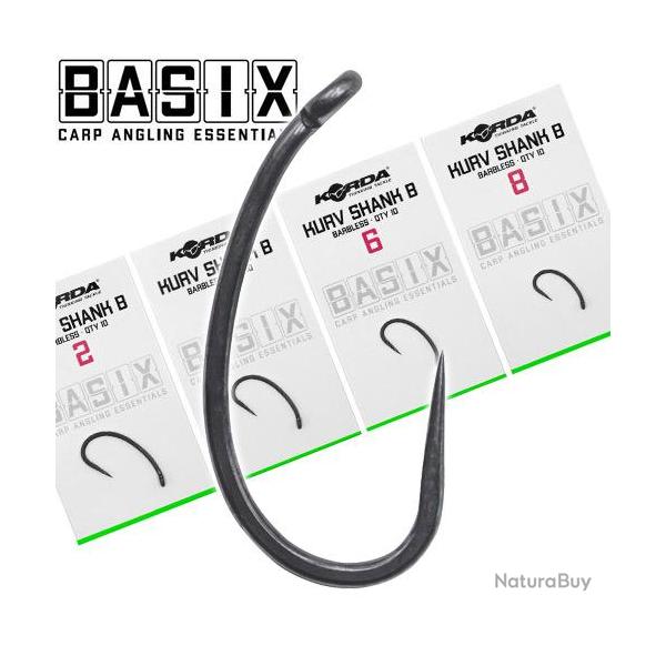 Hame�ons Korda Basix Kurv Sans Ardillon (par 10) n� 2