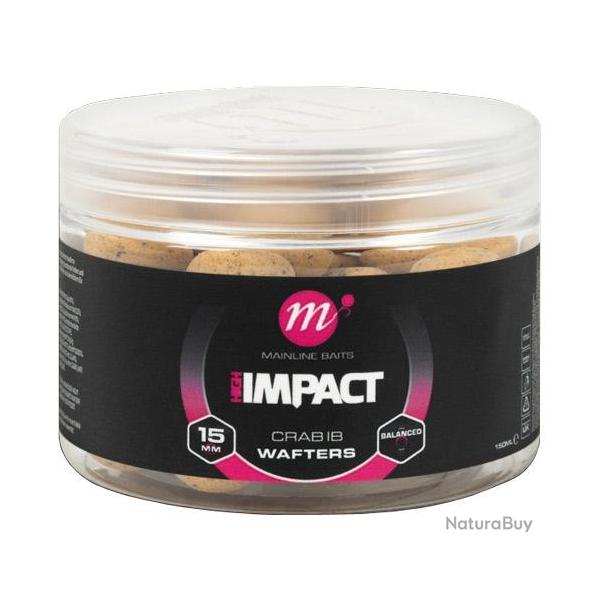 Bouillettes Equilibr�es Mainline Hi Impact Crab IB 15mm 150ml