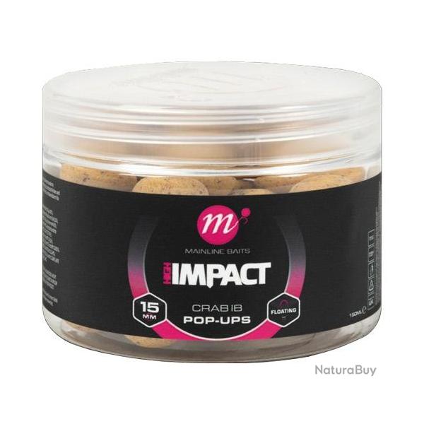 Pop Ups Mainline Hi Impact Crab IB 15mm 150ml