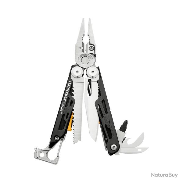 LEATHERMAN SIGNAL BLACK - STAINLESS