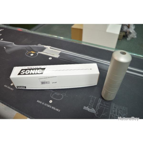 MODERATEUR DE SON NIELSEN SONIC 40 FRITZ INOX EN 11/16X24 UNEF MAX 11.5 NEUF